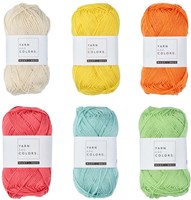 Yarnplaza Rainbow Mobile Crochet Kit 1 Pastel