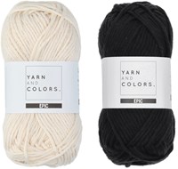 Yarn and Colors Striped Jumper Knit Knit 5 M Black-3