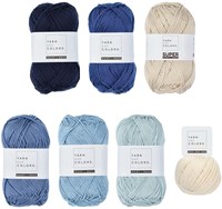 Yarnplaza Rainbow Wall-Hanging Crochet Kit 5 Cloudy