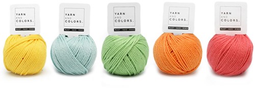 Yarnplaza Rainbow Punch Needle Kit 1 Pastel