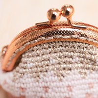 Yarnplaza Rosé Purse Clasp 7 cm-2