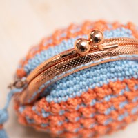 Yarnplaza Rosé Purse Clasp 7 cm-3