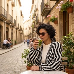 Amazing Wavy Cardigan Haakpatroon (Digital)