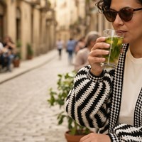Amazing Wavy Cardigan Garen- en Haakpakket