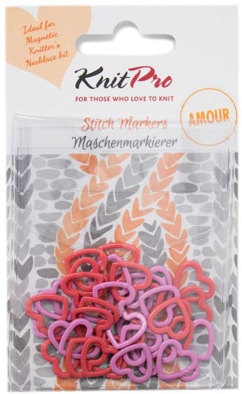 KnitPro Amour Ring Stitch Markers 