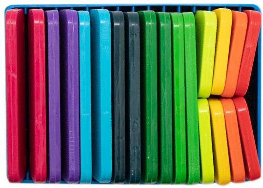 KnitPro Rainbow Knit Blockers Pk20 Assorted