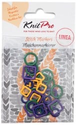 Knitpro Linea Stitch Markers Metal
