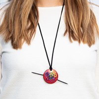 Knitpro Magnetic Necklace Kit Cherry Berry-3