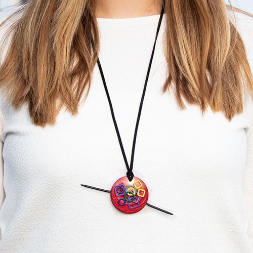 Knitpro Magnetic Necklace Kit Cherry Berry-3