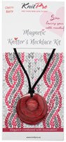 Knitpro Magnetic Necklace Kit Cherry Berry