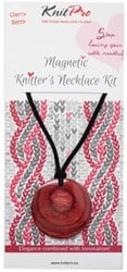 Knitpro Magnetic Necklace Kit Cherry Berry
