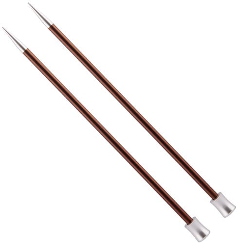 Knitpro Zing Knitting Needles 40cm 5.5mm | Sienna