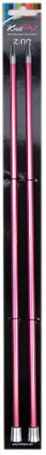Knitpro Zing Knitting Needles 40cm 6.5mm | Rosewood-3
