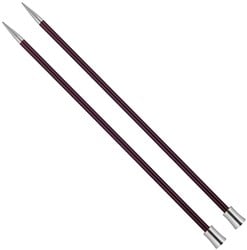 Knitpro Zing Knitting Needles 40cm 6mm