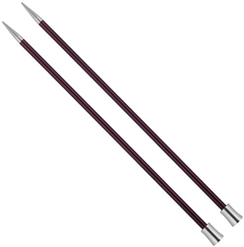 Knitpro Zing Knitting Needles 40cm 6mm | Purple Velvet