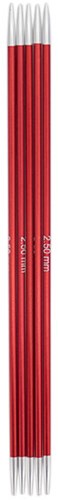 KnitPro Zing Double-Pointed Sock Needles 15cm 2.5mm-2