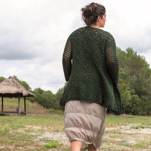 Re-Tape Granny Cardigan Crochet Kit