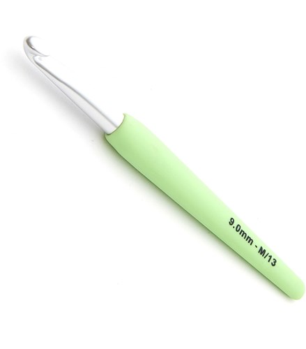 KnitPro Waves 2.0 Pistachio Bliss crochet hook 9.00mm