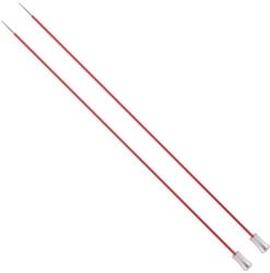 Knitpro Zing Knitting Needles 40cm 2mm | Coral