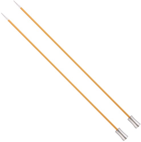 Knitpro Zing Knitting Needles 40cm 2.25mm | Amber