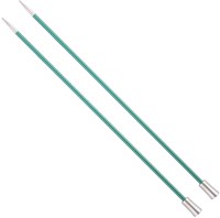 KnitPro Zing Knitting Needles 40cm 3.25mm | Emerald