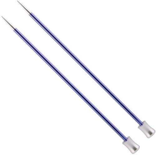 KnitPro Zing Knitting Needles 40cm 3.75mm | Amethyst