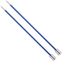 Knitpro Zing Knitting Needles 40cm 4.5mm | Iolite
