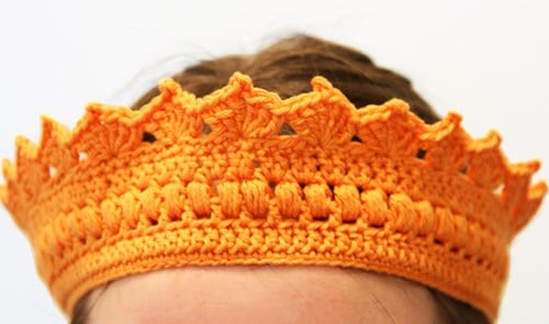 Crochet pattern Crown