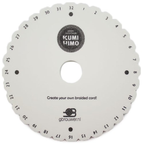 Kumihimo Disc Rond 15cm