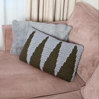 Mosaic Crochet Graphic Cushion Crochet Kit