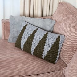Mosaic Crochet Graphic Cushion Yarn and Crochet Kit