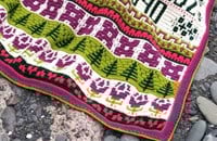 Rosina Plane - Lakenham Sampler Blanket CAL Bright Yarn Kit-2
