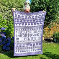 Rosina Plane - Lakenham Sampler Blanket CAL Ultra Violet Yarn Kit