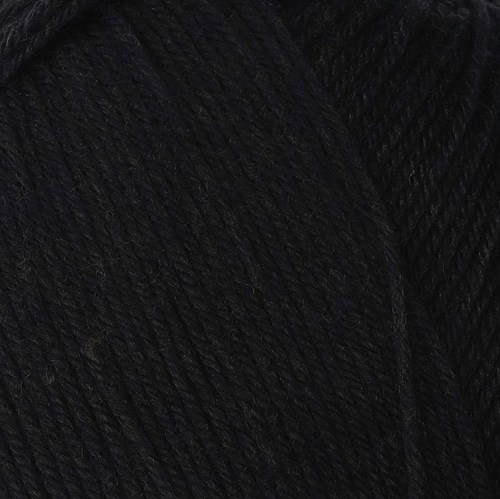 Lana Grossa Meilenweit 100 Merino Extra Fine Uni 2402 Black-2