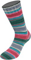 Lana Grossa Landlust Die Sockenwolle 126 Colored stripes-2