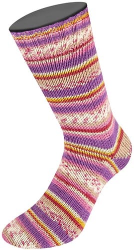 Lana Grossa Landlust Die Sockenwolle 315 Stripes/Jacquard-2