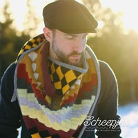 Scheepjes Landscape Make Along shawl Yarn Kit Metropolis