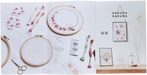 Rico Embroidery Book 178 Sakura Sakura-3