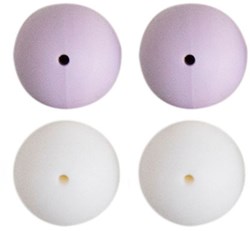 Go Handmade Silicone Beads 4 Pieces