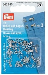 Prym Hooks and Eyes No. 3