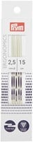 Prym Ergonomics Double Point Knitting Needles 15 cm 2.50 mm