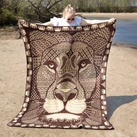 Zen Tangle Lion - AdO Crochet Kit Interlocking Special DK