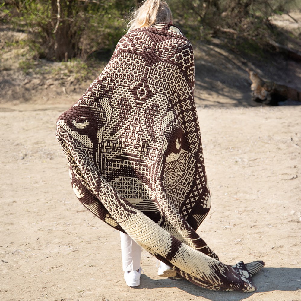 Zen Tangle Lion Crochet Kit | Stylecraft Special DK