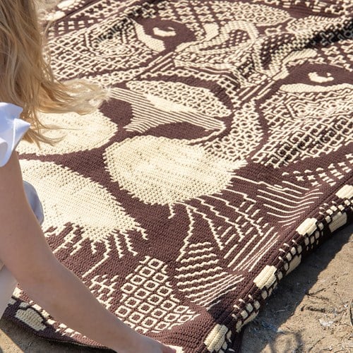 Zen Tangle Lion - AdO Crochet Kit Interlocking Special DK-3