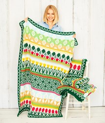 Letitia's Garden Blanket CAL Yarn Kit 1 Cottage Garden S