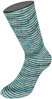 Lana Grossa Meilenweit 100 Spots 7041 Light/Dark Petrol/White/Pink/Yellow/Violet-3