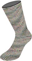 Lana Grossa Meilenweit 100 Spots 7043 Light/Mouse Grey/Ecru/Pink/Turquoise/Pink/Yellow-3