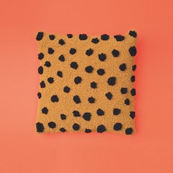 Cheetah Print Cushion Punch Needle Kit