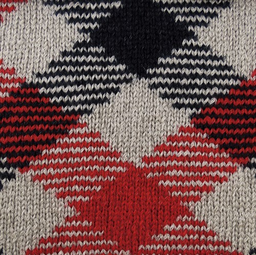 Katia Magic Diamonds 058 Beige / Red / Black-2