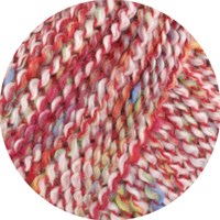 Lana Grossa Maglia 003 Raw white/red/orange/blue/light green-2